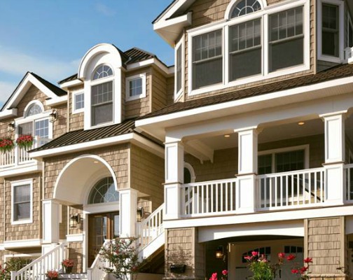 siding cedar shake vinyl staggered edge shakes natural half certainteed cost